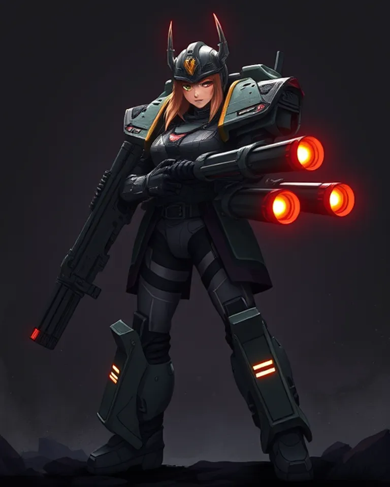 Portrait of Aurora the Artillery Sister