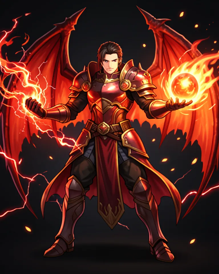 Portrait of Fiery