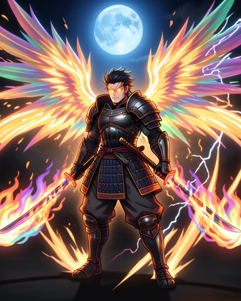 Portrait of Tyrannical Samurai