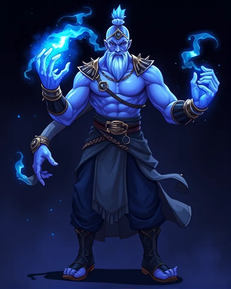 Portrait of Jim the Genie