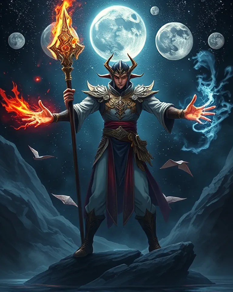 Portrait of The Fourfold Champion