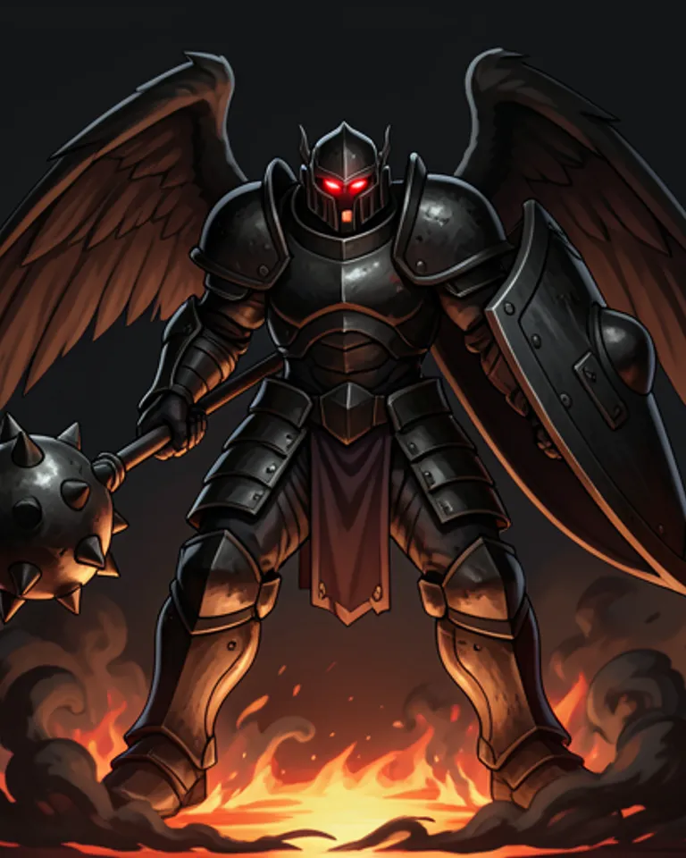 Portrait of Grave Warden