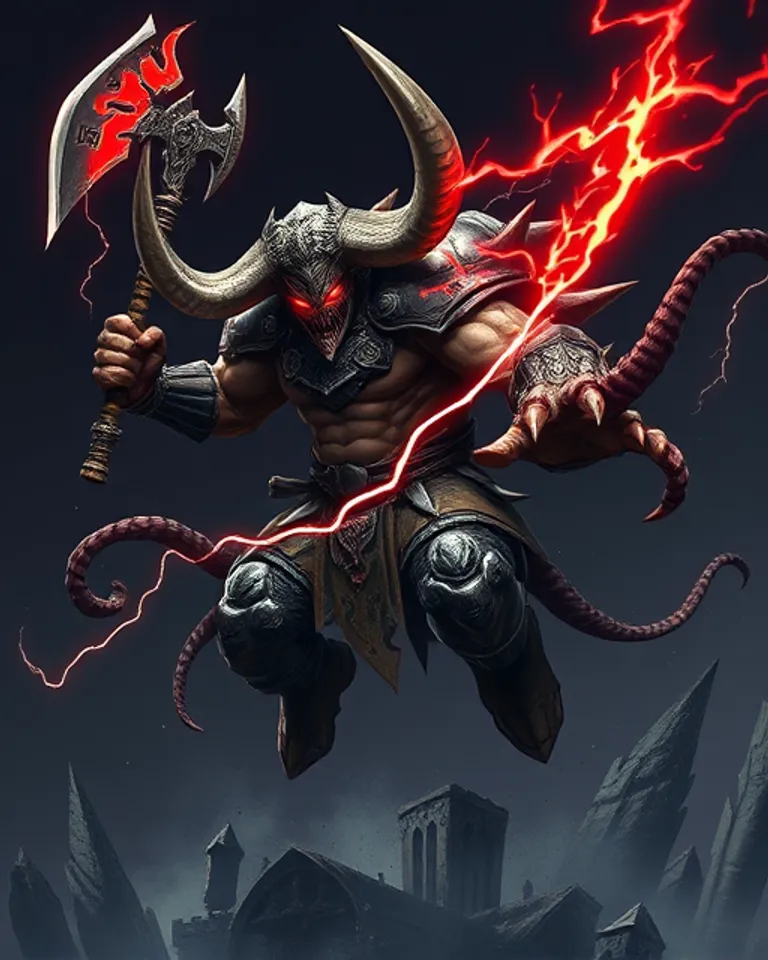 Portrait of Krakarth the abomination