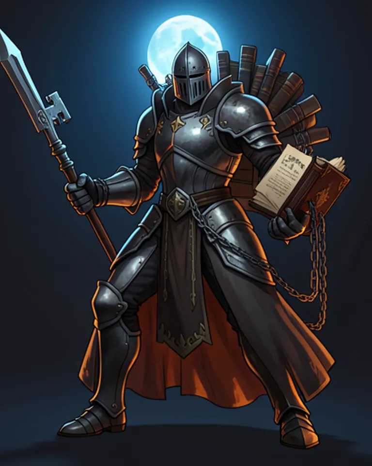 Portrait of The Forbidden Librarian 