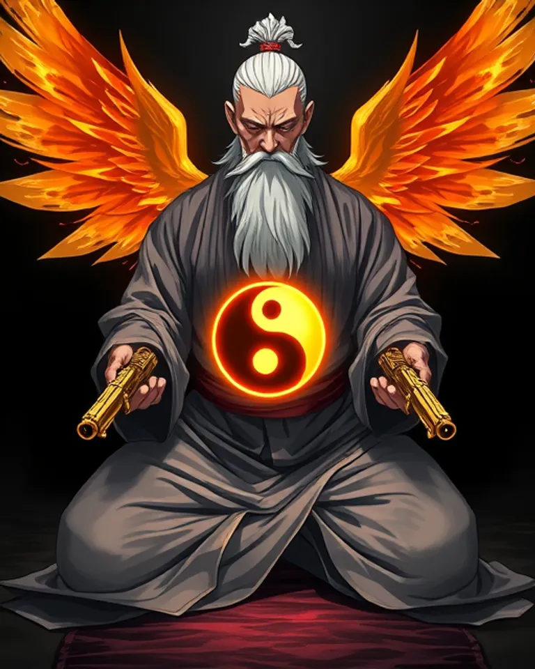 Portrait of Sensei 5