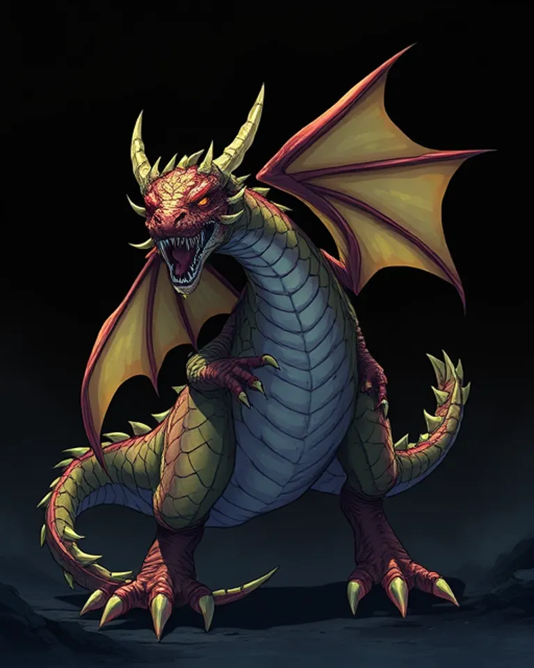 Portrait of Acid Dragon