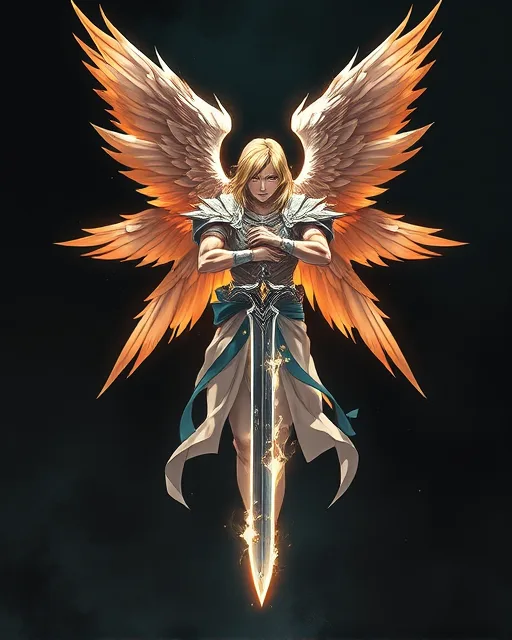 Portrait of Holy Angel