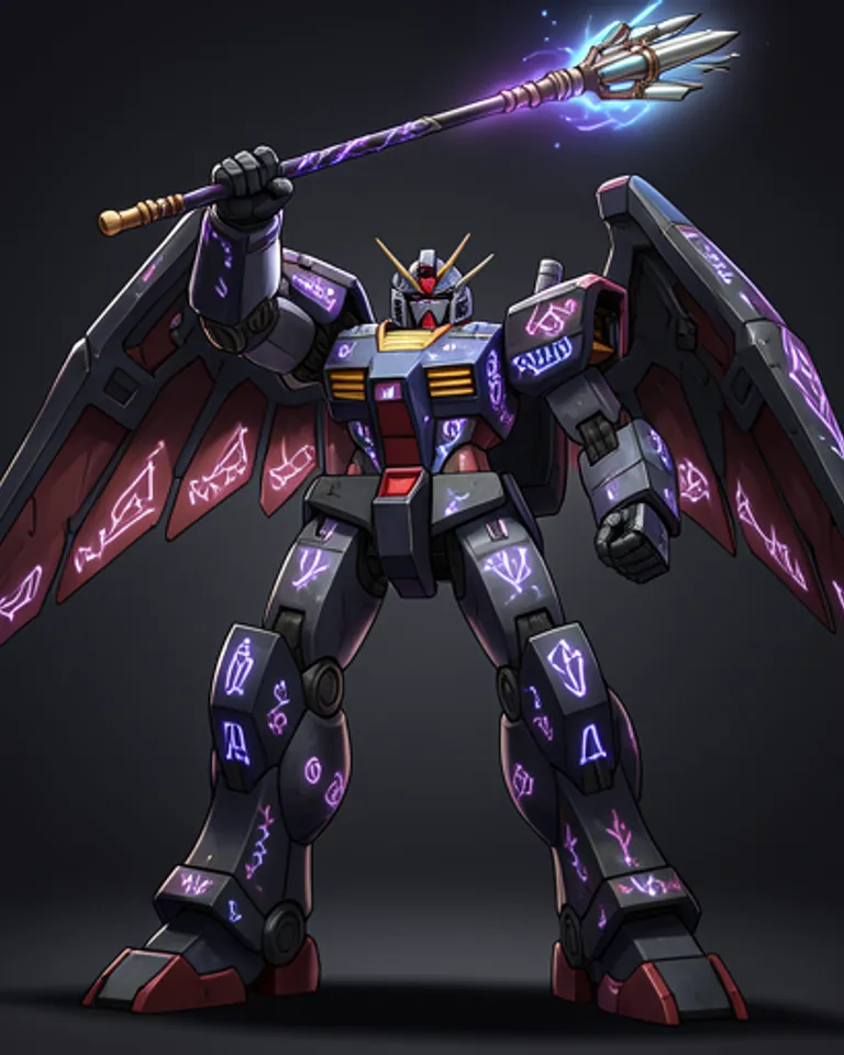 Portrait of Magical void Mecha V1