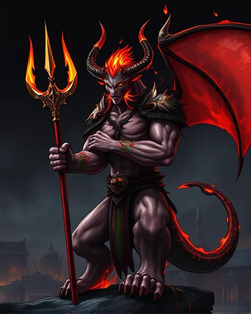 Portrait of Spite Demon