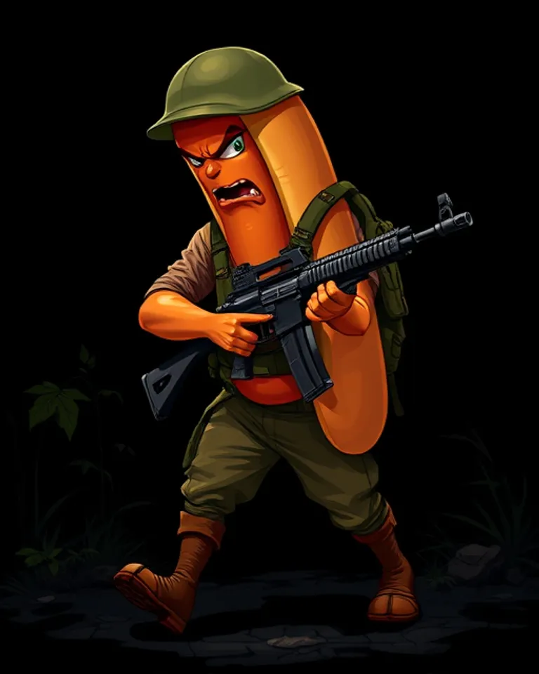 Portrait of GI Sausage