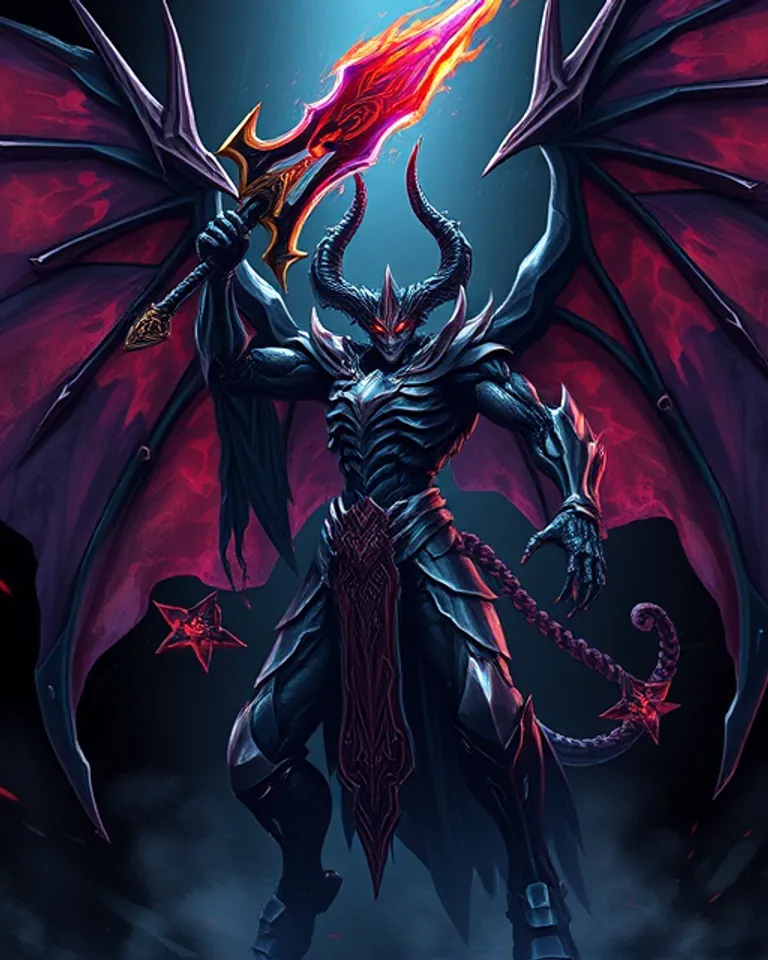 Portrait of Mephisto The Archfiend Eternal