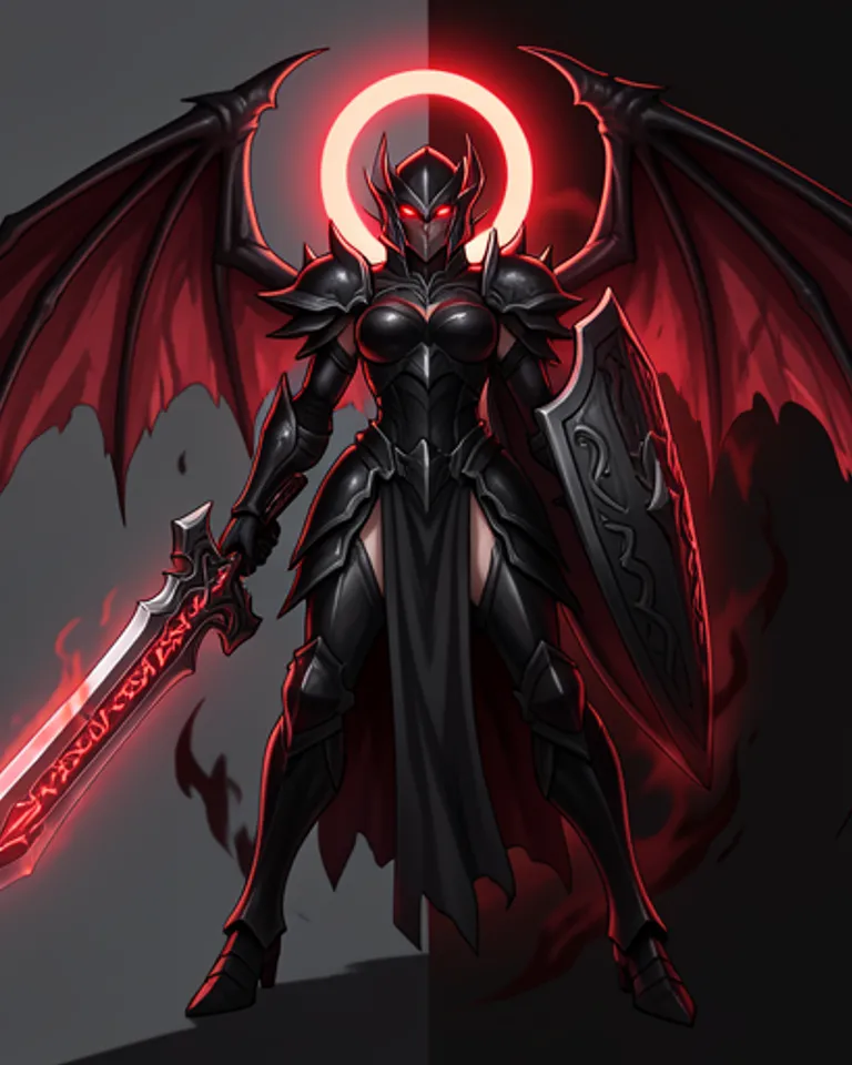 Portrait of Crimson Archon