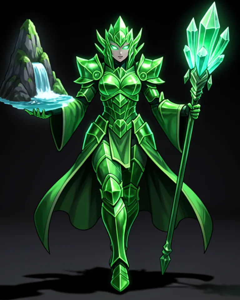 Portrait of Primeval Jade Empress