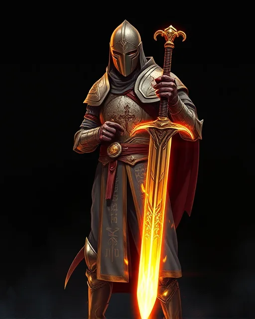 Portrait of Blind Crusader