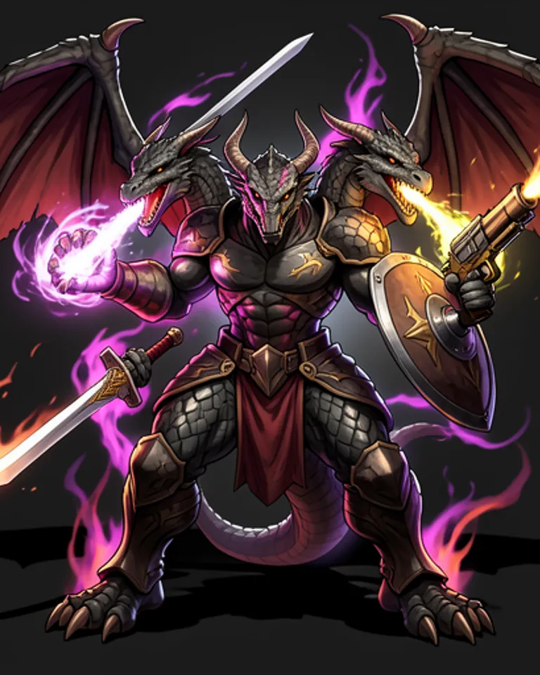 Portrait of Dragoonish Assaultor