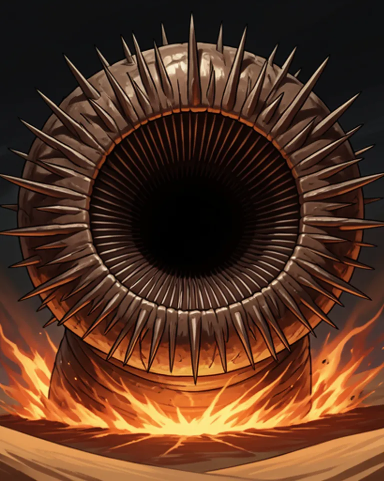 Portrait of Duneworm the Unseen