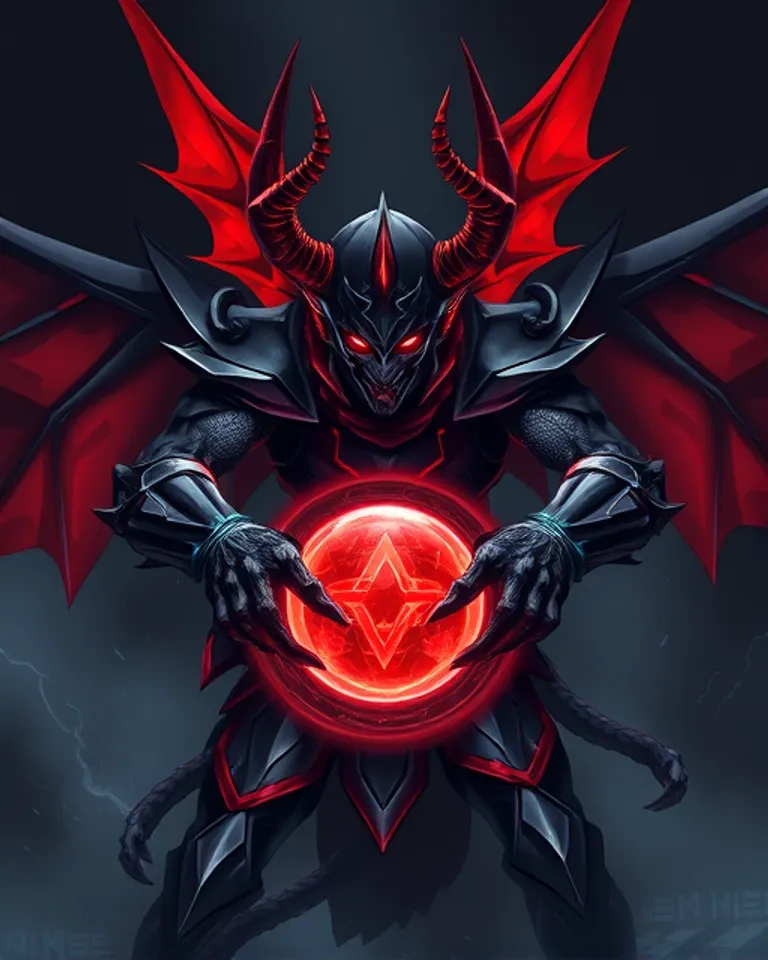 Portrait of The Demon King All For One