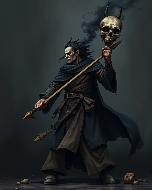 Portrait of Vile Mage