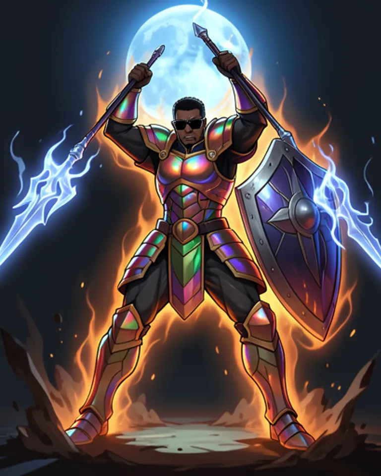 Portrait of Ednaldo Pereira, Dragon Slayer