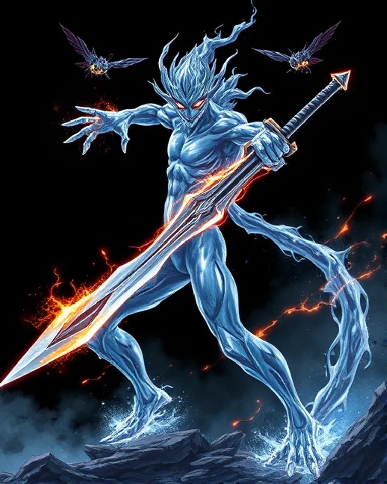 Portrait of Liquid Steel Avatar