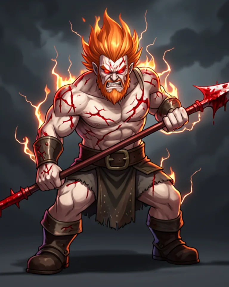 Portrait of Dorthan, the Rage Reborn