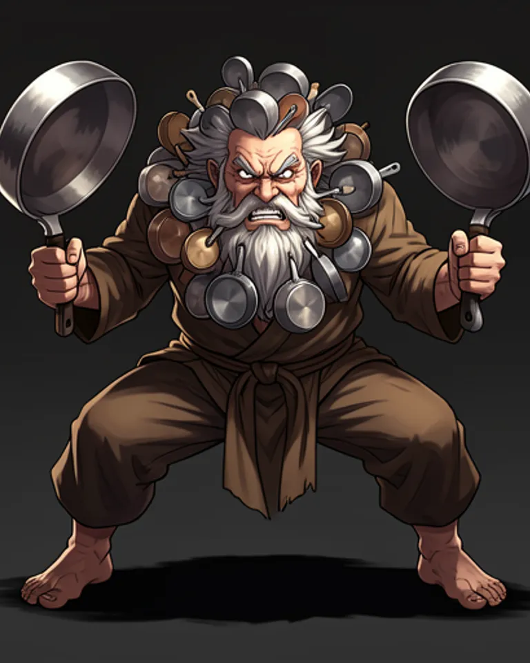 Portrait of Pan Seller