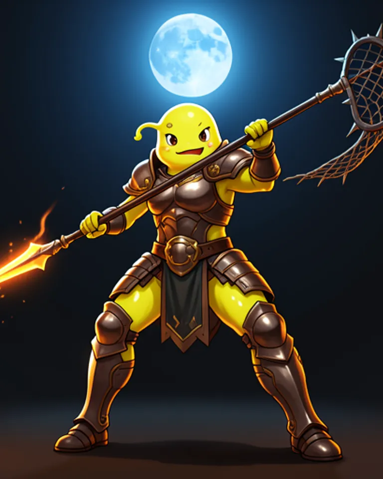 Portrait of Slimegirl Gladiator