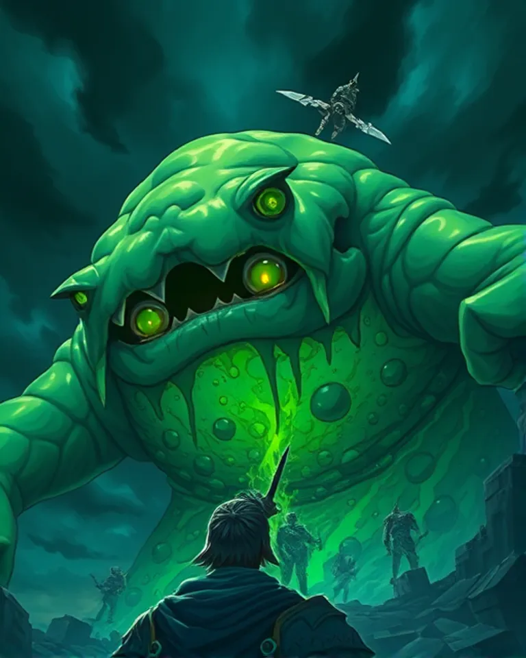 Portrait of Toxic Acid Blob