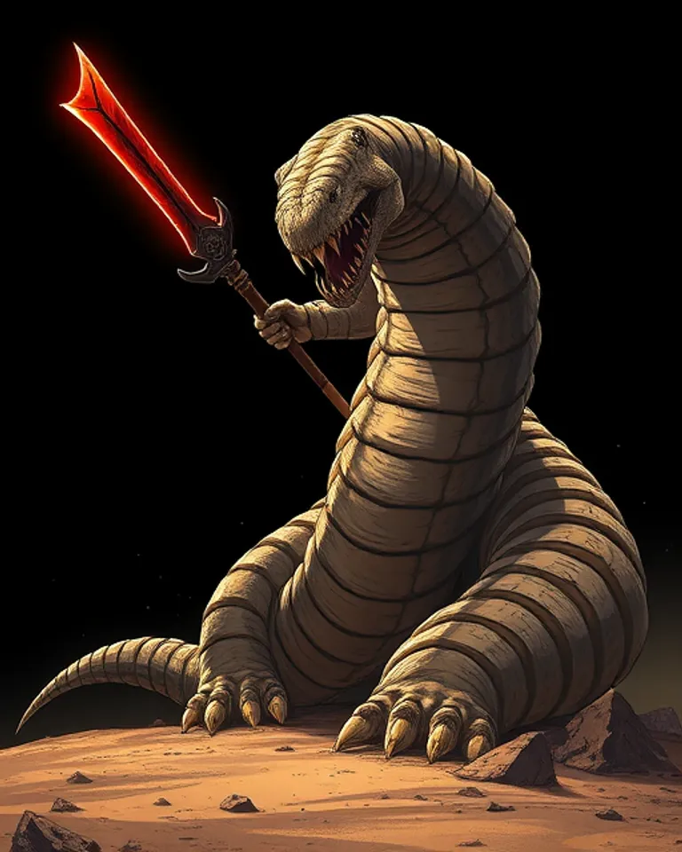 Portrait of Sand Worm