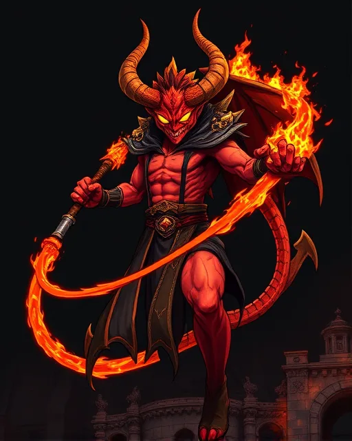 Portrait of Hellfire Fiend