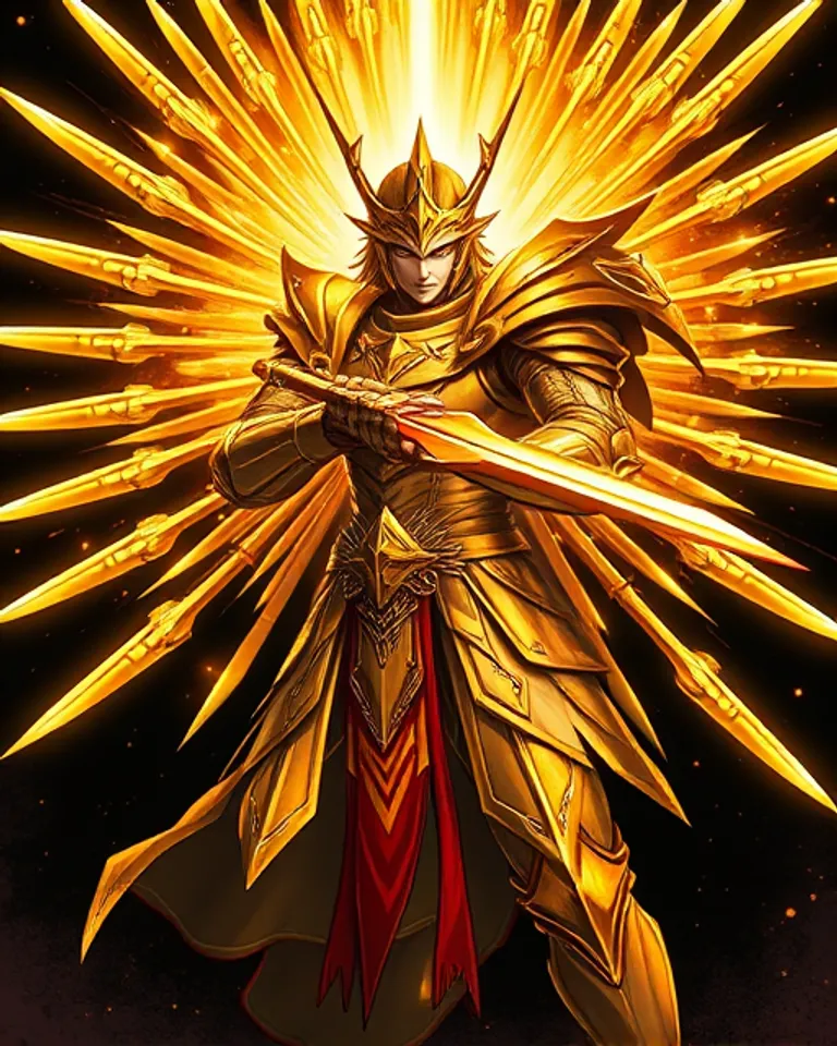 Portrait of Gilgamesh, King of Infinite Blades