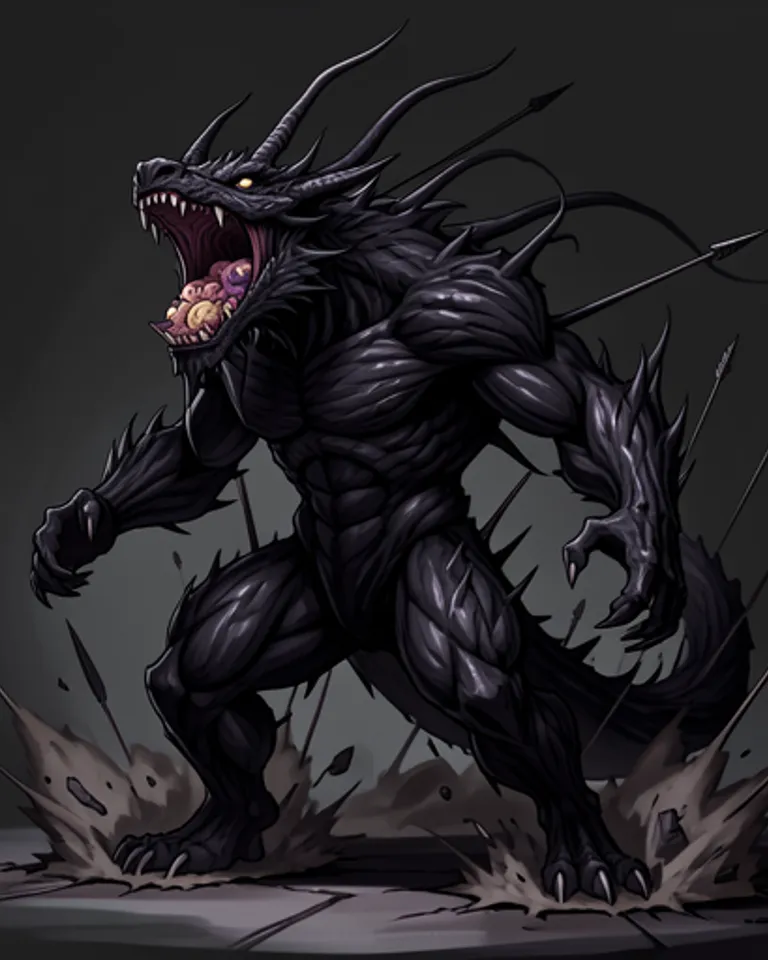 Portrait of Unending Dread, Merged wrym form