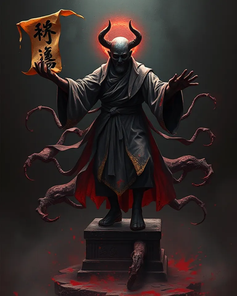 Portrait of Siddhart, the Empty Effigy