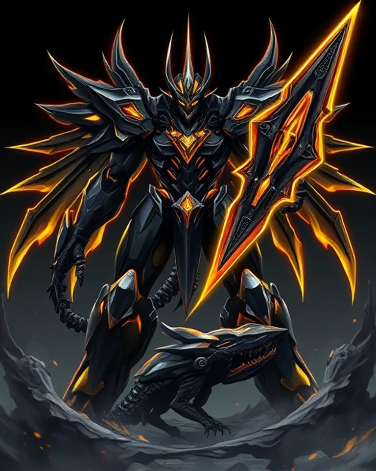 Portrait of Omega, The Corrupted Steel