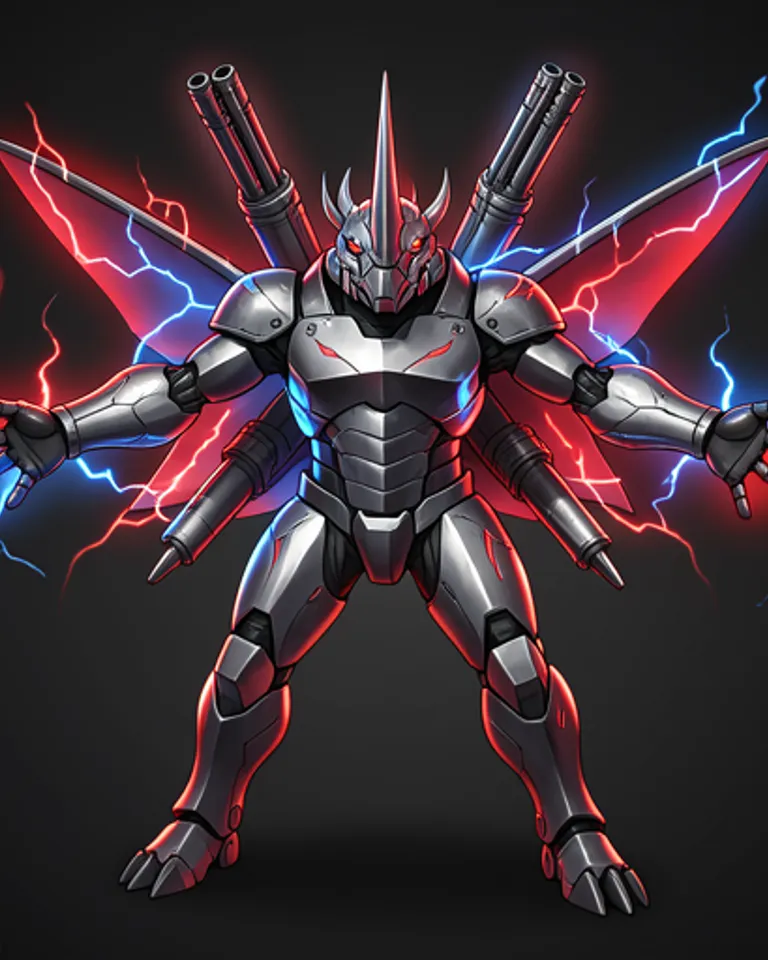 Portrait of Mecha beetle