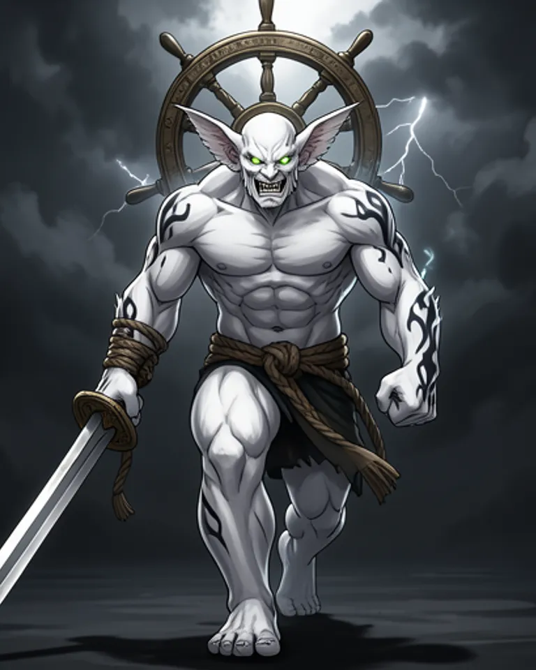 Portrait of Divine General Ryomen