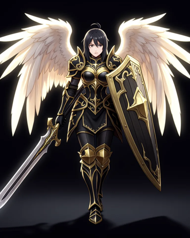 Portrait of Sariel, sent to destroy