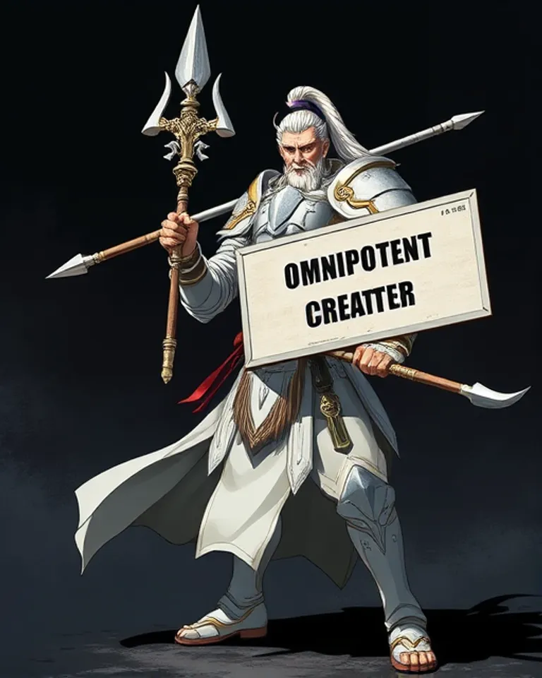 Portrait of The Omnipotent Creator