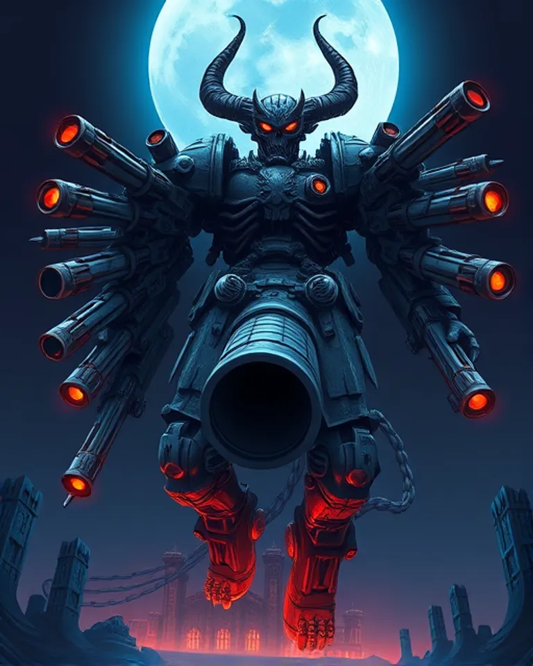 Portrait of The Gun Devil