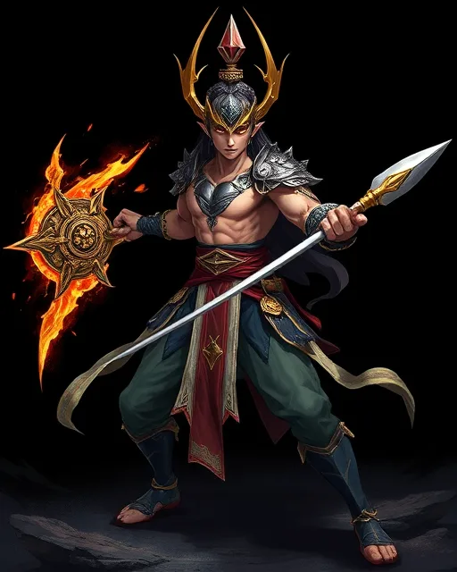 Portrait of Blind Demigod