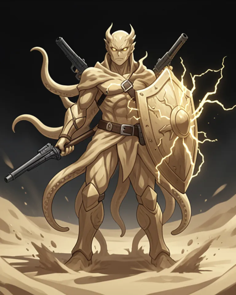 Portrait of Cyclone the Sandman