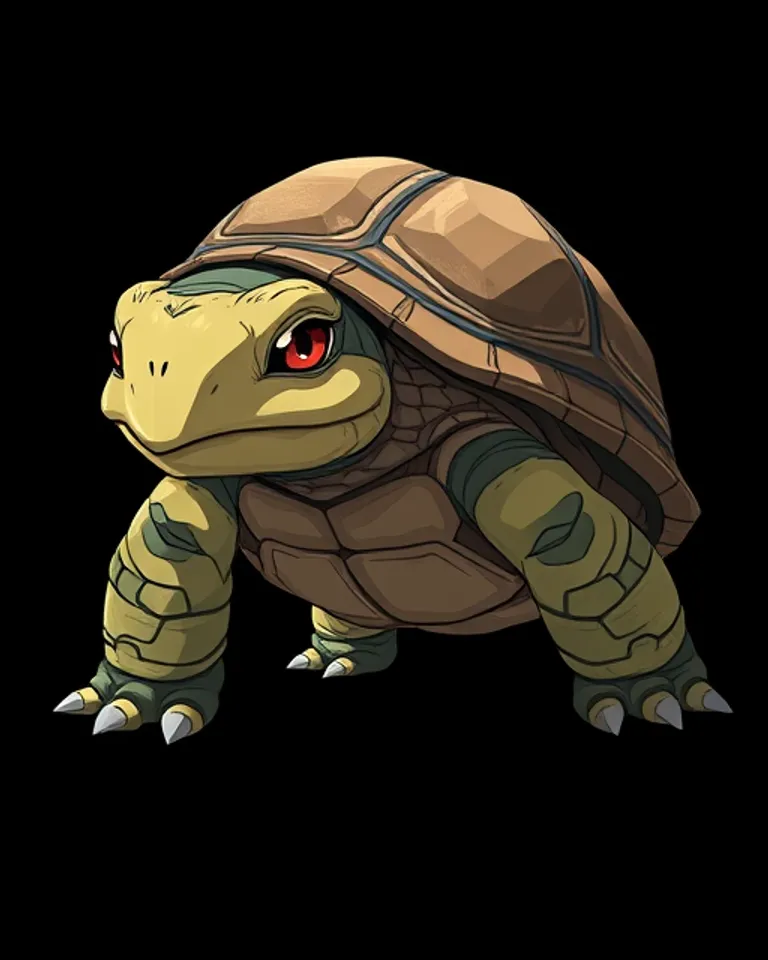 Portrait of The Immovable Turtle
