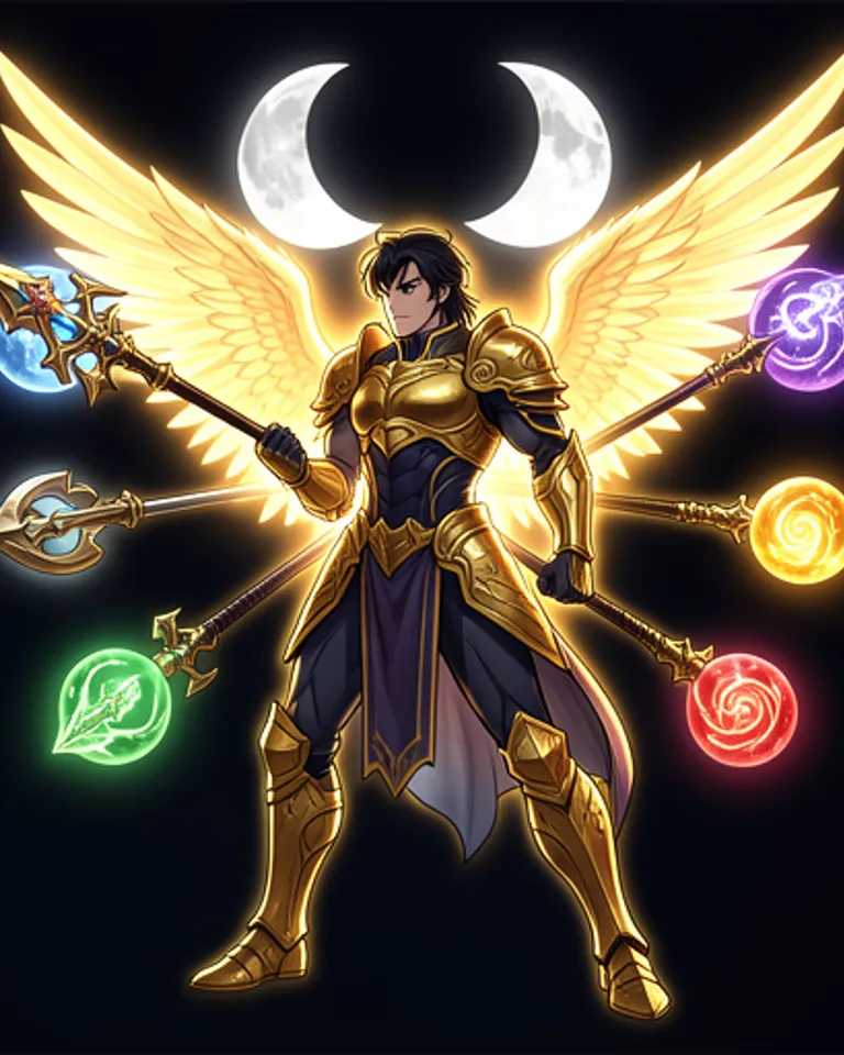 Portrait of The Sevenfold Ascendant
