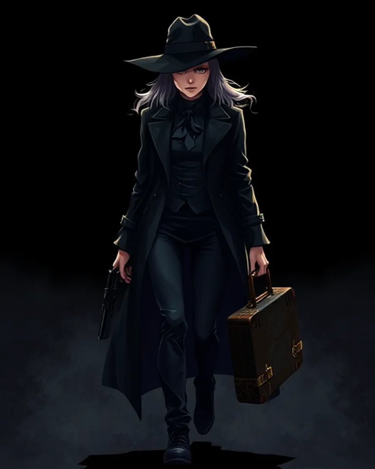 Portrait of The Pale Lady
