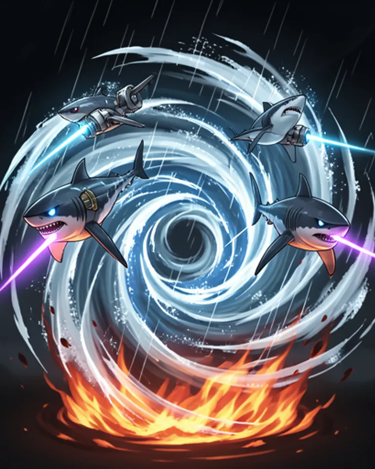 Portrait of Shark maelstrom elemental