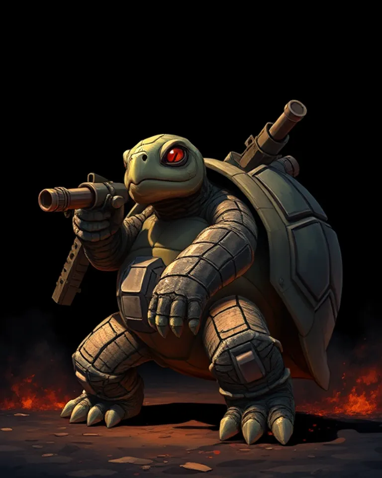 Portrait of Artillery Tortoise