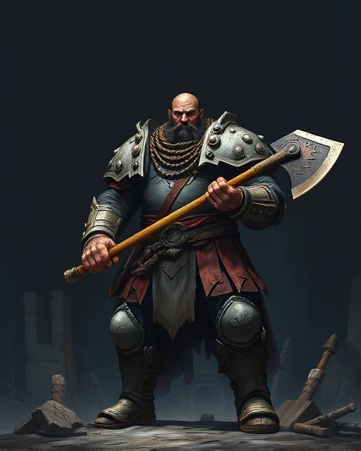 Portrait of Cursed Berserker