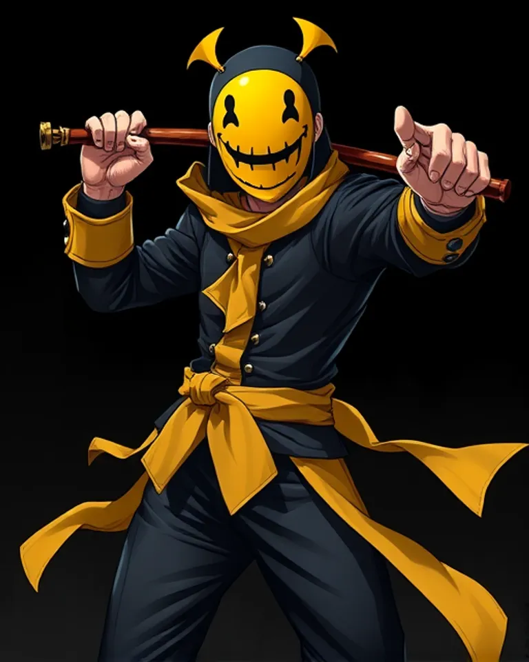 Portrait of Smiley, the unpredictable chaos