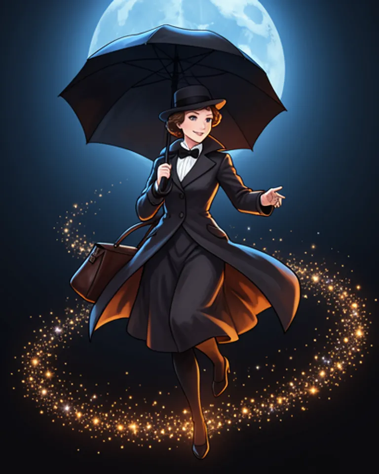 Portrait of Mary Poppins