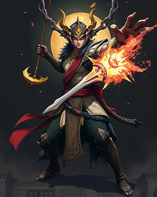 Portrait of First Demigod